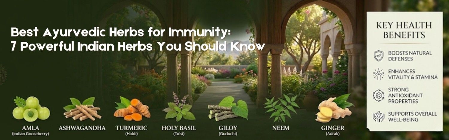 Ayurvedic herbs for immunity in India to support natural health boosting.
