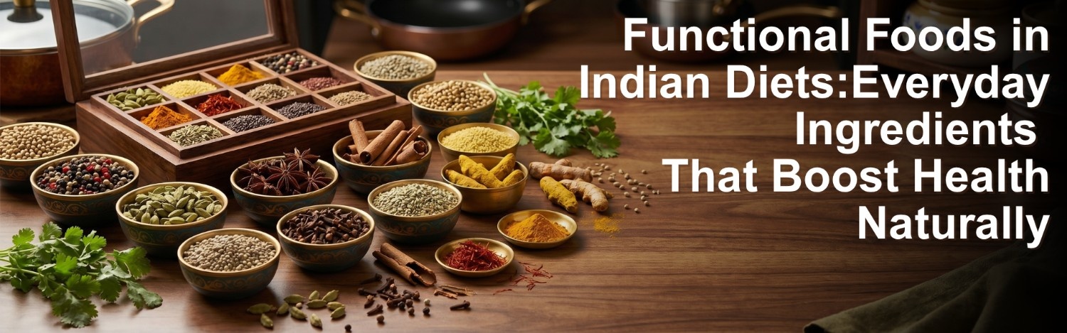 Functional Foods in Indian Diets for Better Health Naturally.
