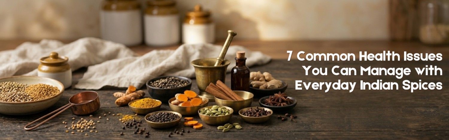 Indian spices for common health issues.